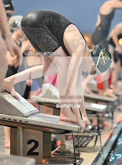 Thumbnail 1 in NCHSAA 3A State Swimming Championship photogallery.