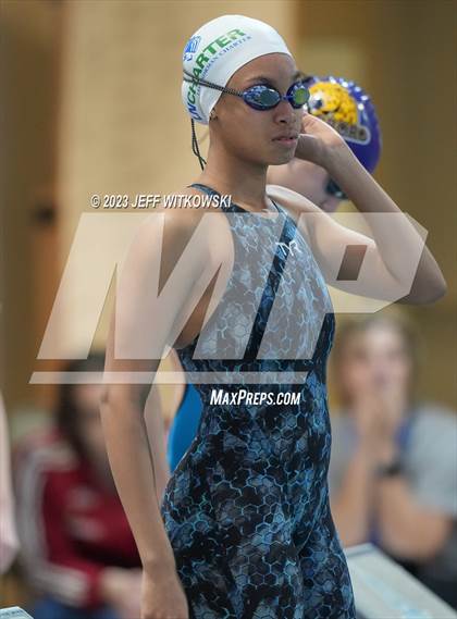 Thumbnail 3 in NCHSAA 3A State Swimming Championship photogallery.