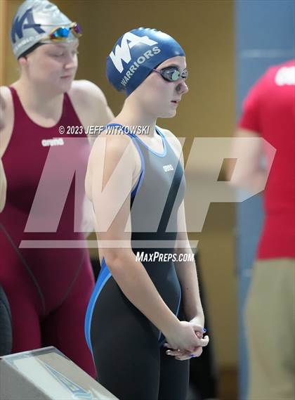 Thumbnail 2 in NCHSAA 3A State Swimming Championship photogallery.