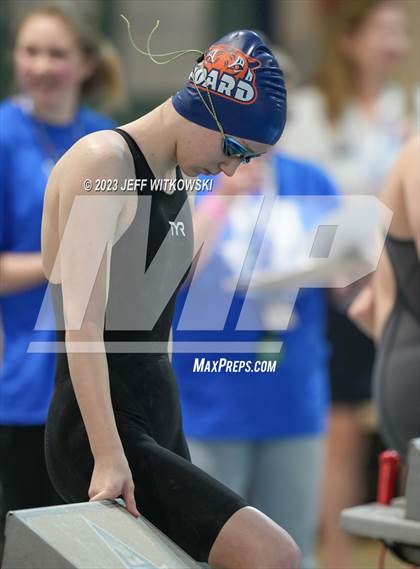 Thumbnail 3 in NCHSAA 3A State Swimming Championship photogallery.