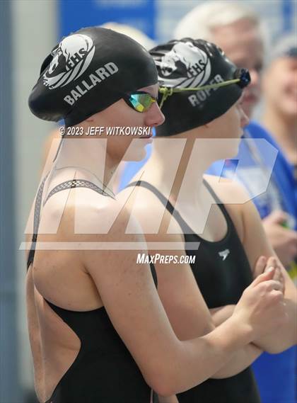 Thumbnail 1 in NCHSAA 3A State Swimming Championship photogallery.