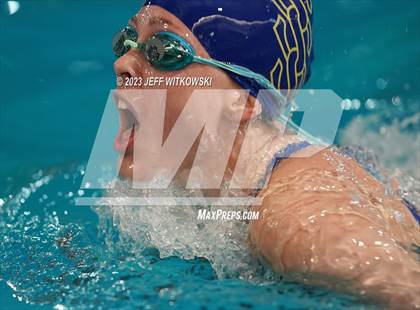 Thumbnail 2 in NCHSAA 3A State Swimming Championship photogallery.
