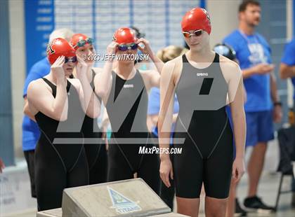 Thumbnail 3 in NCHSAA 3A State Swimming Championship photogallery.