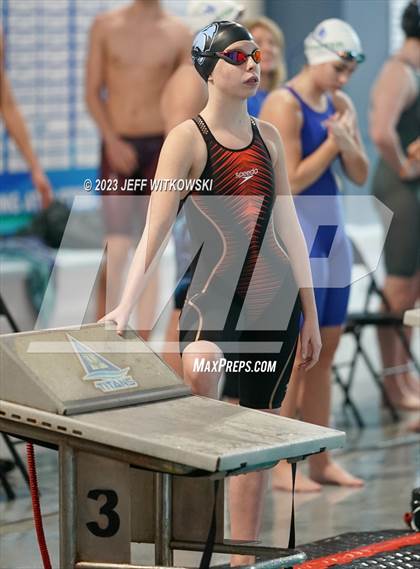 Thumbnail 1 in NCHSAA 3A State Swimming Championship photogallery.