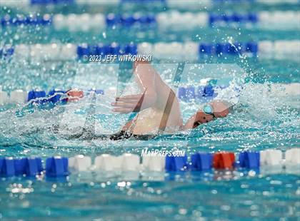 Thumbnail 2 in NCHSAA 3A State Swimming Championship photogallery.
