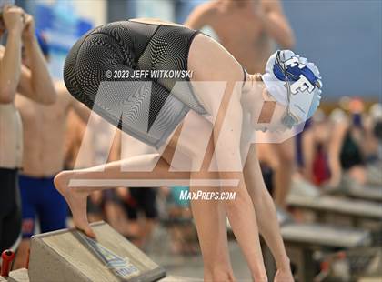 Thumbnail 2 in NCHSAA 3A State Swimming Championship photogallery.