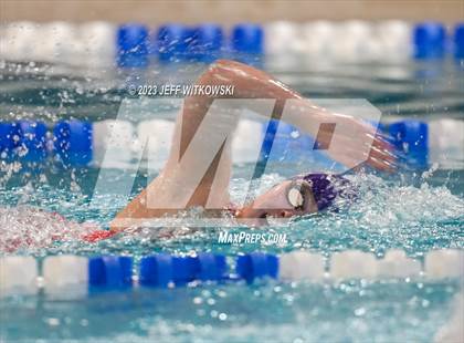 Thumbnail 2 in NCHSAA 3A State Swimming Championship photogallery.