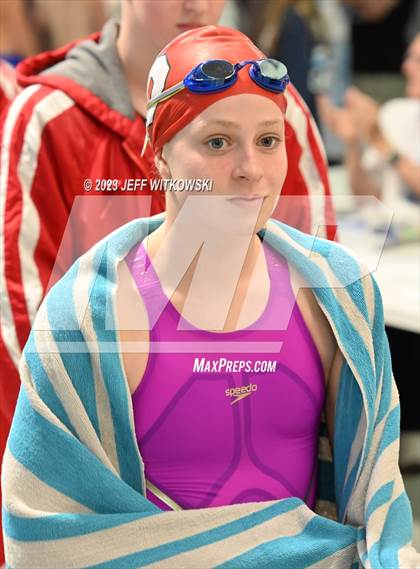 Thumbnail 3 in NCHSAA 3A State Swimming Championship photogallery.