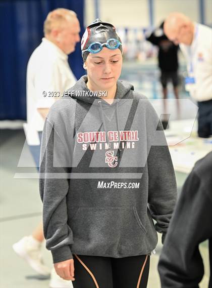 Thumbnail 1 in NCHSAA 3A State Swimming Championship photogallery.
