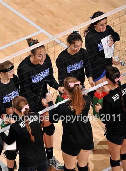 Thumbnail 1 in Tri-City Christian vs. Branson (CIF State D5 Final) photogallery.