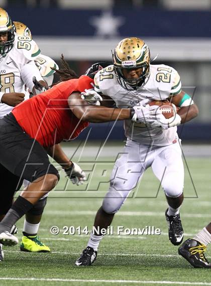 Thumbnail 1 in DeSoto vs. Coppell (UIL 6A Division 1 Region I Bi-District Playoff) photogallery.