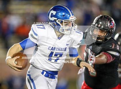 Thumbnail 3 in Jackson vs. Carthage (MSHSAA Class 5 Championship) photogallery.