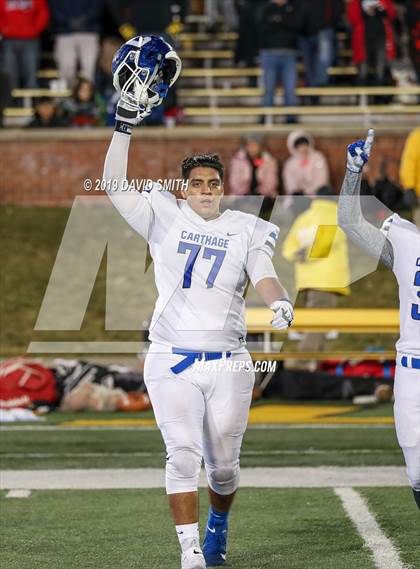 Thumbnail 3 in Jackson vs. Carthage (MSHSAA Class 5 Championship) photogallery.