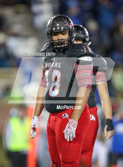 Thumbnail 3 in Jackson vs. Carthage (MSHSAA Class 5 Championship) photogallery.