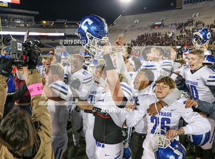 Thumbnail 1 in Jackson vs. Carthage (MSHSAA Class 5 Championship) photogallery.