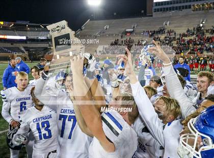 Thumbnail 3 in Jackson vs. Carthage (MSHSAA Class 5 Championship) photogallery.