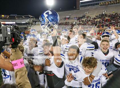 Thumbnail 1 in Jackson vs. Carthage (MSHSAA Class 5 Championship) photogallery.