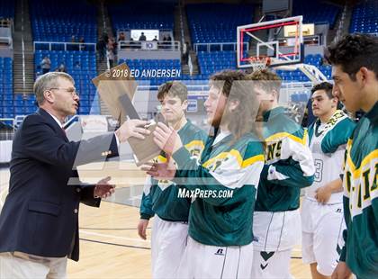 Thumbnail 1 in Battle Mountain vs. Democracy Prep Agassi Campus (NIAA 2A Final) photogallery.