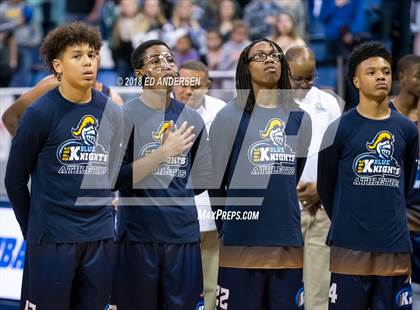 Thumbnail 3 in Battle Mountain vs. Democracy Prep Agassi Campus (NIAA 2A Final) photogallery.