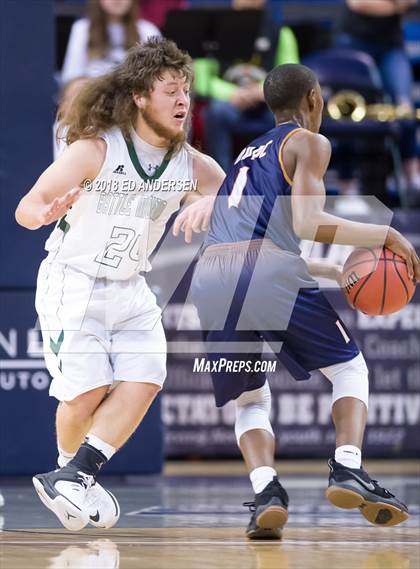 Thumbnail 1 in Battle Mountain vs. Democracy Prep Agassi Campus (NIAA 2A Final) photogallery.