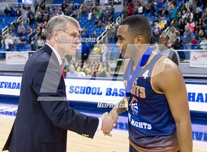 Thumbnail 3 in Battle Mountain vs. Democracy Prep Agassi Campus (NIAA 2A Final) photogallery.