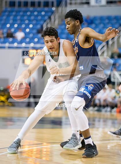 Thumbnail 1 in Battle Mountain vs. Democracy Prep Agassi Campus (NIAA 2A Final) photogallery.