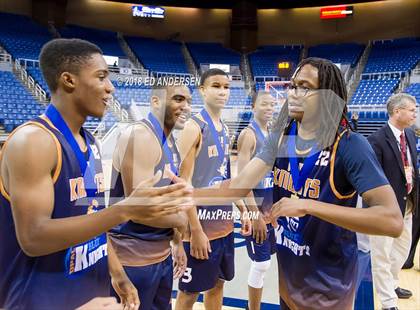 Thumbnail 1 in Battle Mountain vs. Democracy Prep Agassi Campus (NIAA 2A Final) photogallery.