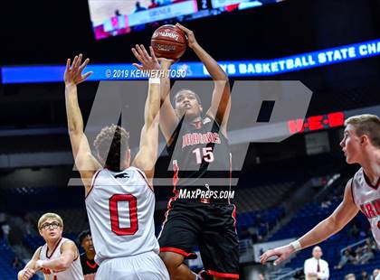 Thumbnail 1 in Gruver vs. Shelbyville (UIL 2A Final) photogallery.