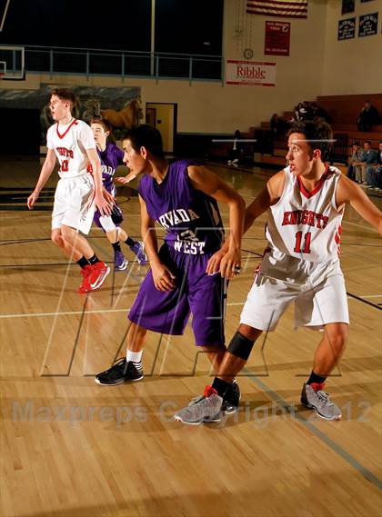 Thumbnail 2 in Arvada West vs. Fairview (Ralston Roundup Tournament) photogallery.