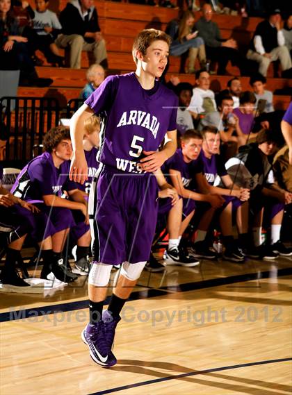 Thumbnail 1 in Arvada West vs. Fairview (Ralston Roundup Tournament) photogallery.