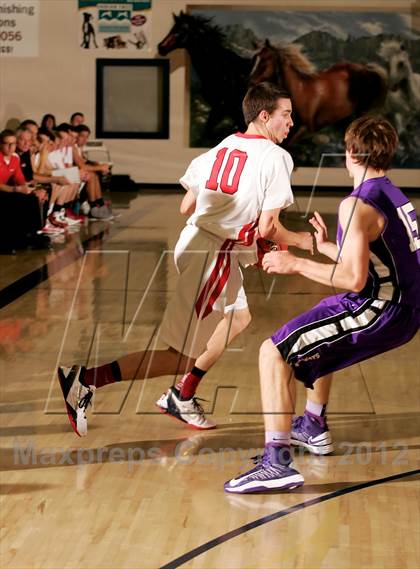 Thumbnail 3 in Arvada West vs. Fairview (Ralston Roundup Tournament) photogallery.