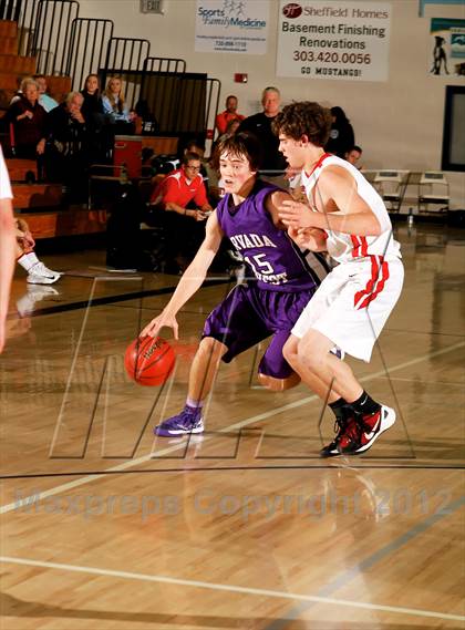 Thumbnail 2 in Arvada West vs. Fairview (Ralston Roundup Tournament) photogallery.