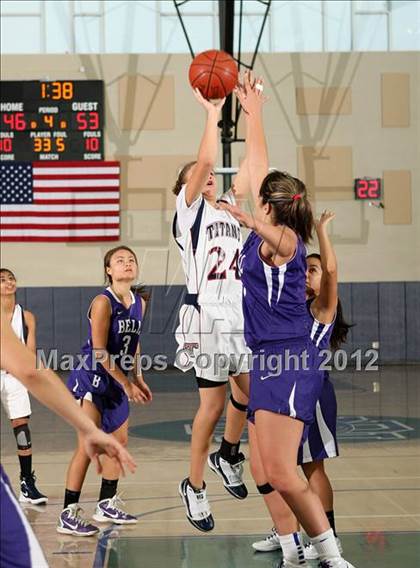Thumbnail 1 in Bell vs. Tesoro (So Cal Holiday  Prep Classic) photogallery.