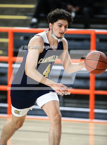 Thumbnail 1 in Campbell Hall vs  Crenshaw (The Beverly Hills Basketball Tournament) photogallery.