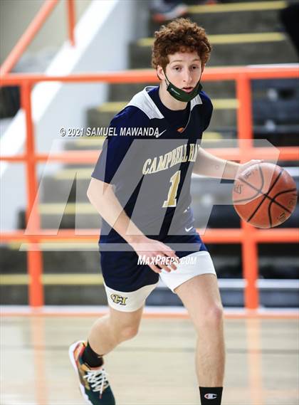 Thumbnail 2 in Campbell Hall vs  Crenshaw (The Beverly Hills Basketball Tournament) photogallery.