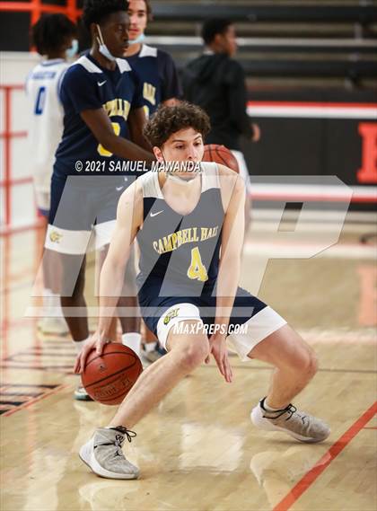 Thumbnail 1 in Campbell Hall vs  Crenshaw (The Beverly Hills Basketball Tournament) photogallery.