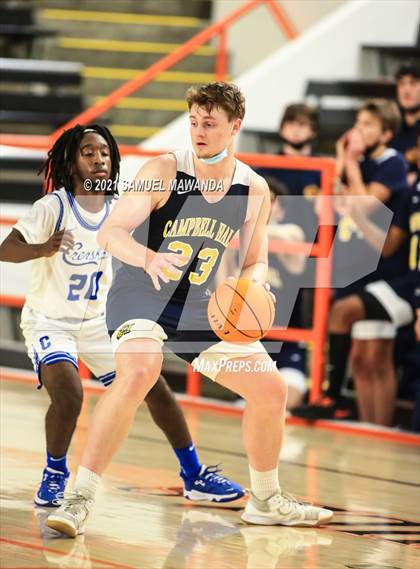 Thumbnail 1 in Campbell Hall vs  Crenshaw (The Beverly Hills Basketball Tournament) photogallery.