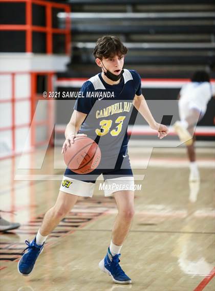 Thumbnail 2 in Campbell Hall vs  Crenshaw (The Beverly Hills Basketball Tournament) photogallery.