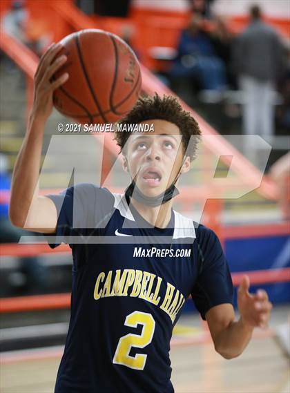 Thumbnail 3 in Campbell Hall vs  Crenshaw (The Beverly Hills Basketball Tournament) photogallery.