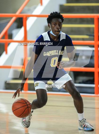 Thumbnail 2 in Campbell Hall vs  Crenshaw (The Beverly Hills Basketball Tournament) photogallery.