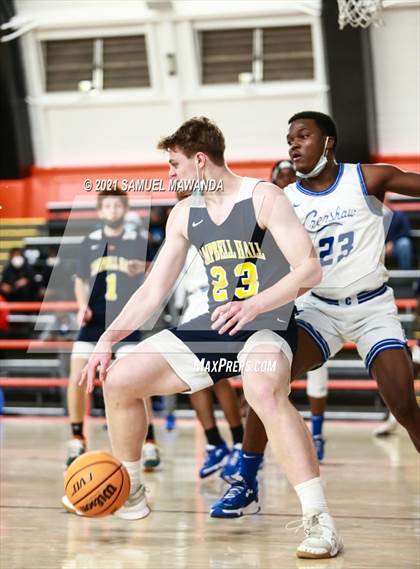Thumbnail 3 in Campbell Hall vs  Crenshaw (The Beverly Hills Basketball Tournament) photogallery.