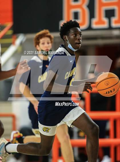 Thumbnail 2 in Campbell Hall vs  Crenshaw (The Beverly Hills Basketball Tournament) photogallery.