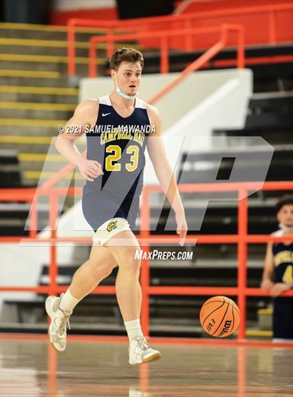 Thumbnail 1 in Campbell Hall vs  Crenshaw (The Beverly Hills Basketball Tournament) photogallery.