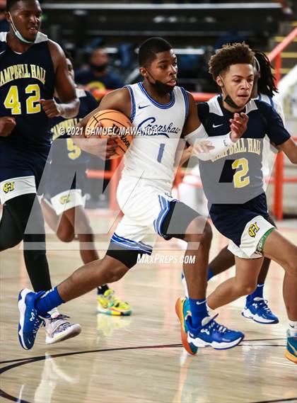 Thumbnail 1 in Campbell Hall vs  Crenshaw (The Beverly Hills Basketball Tournament) photogallery.