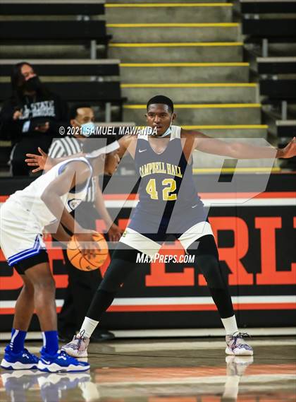 Thumbnail 1 in Campbell Hall vs  Crenshaw (The Beverly Hills Basketball Tournament) photogallery.