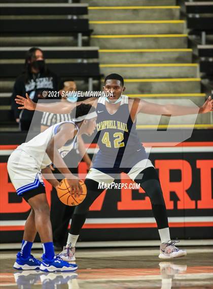 Thumbnail 3 in Campbell Hall vs  Crenshaw (The Beverly Hills Basketball Tournament) photogallery.