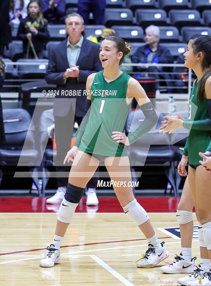 Thumbnail 3 in Cedar Park @ Wakeland (UIL 5A Volleyball Division II Final) photogallery.