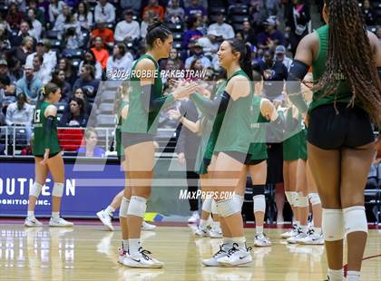 Thumbnail 3 in Cedar Park @ Wakeland (UIL 5A Volleyball Division II Final) photogallery.
