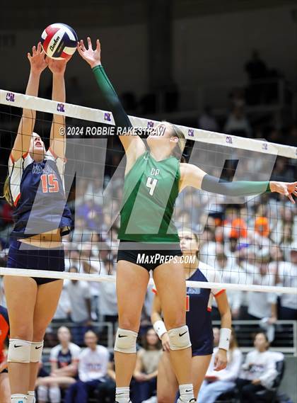Thumbnail 1 in Cedar Park @ Wakeland (UIL 5A Volleyball Division II Final) photogallery.