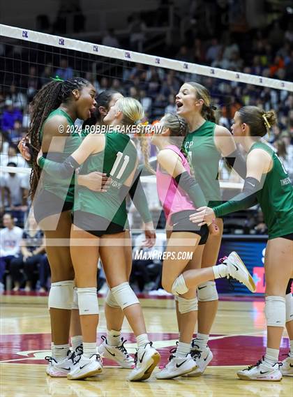 Thumbnail 1 in Cedar Park @ Wakeland (UIL 5A Volleyball Division II Final) photogallery.